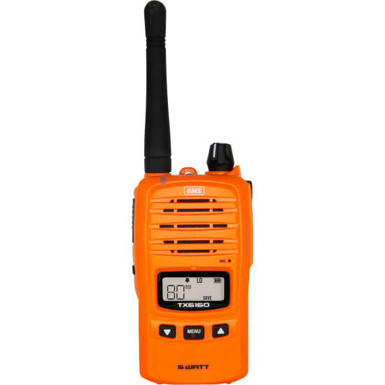 GME TX6160 ORANGE UHF CB TWIN PACK